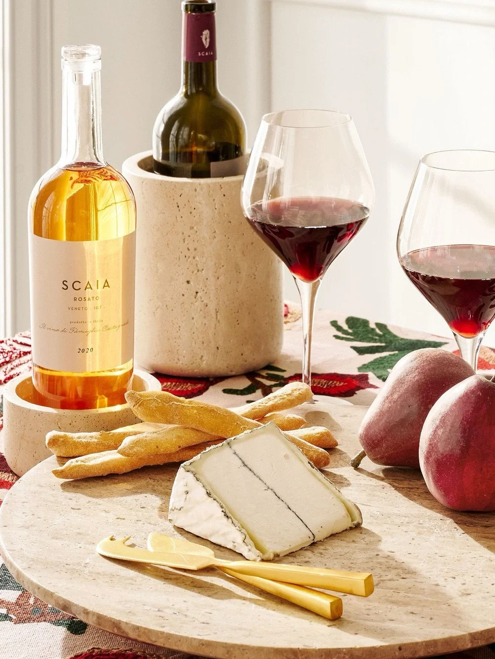 NEW! Pottery Barn Cheese Knives Set of 4 NIB